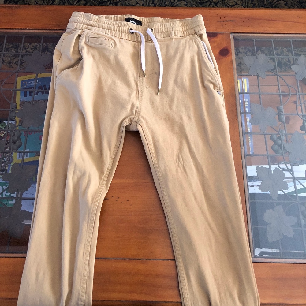 Undefeated Tan Joggers